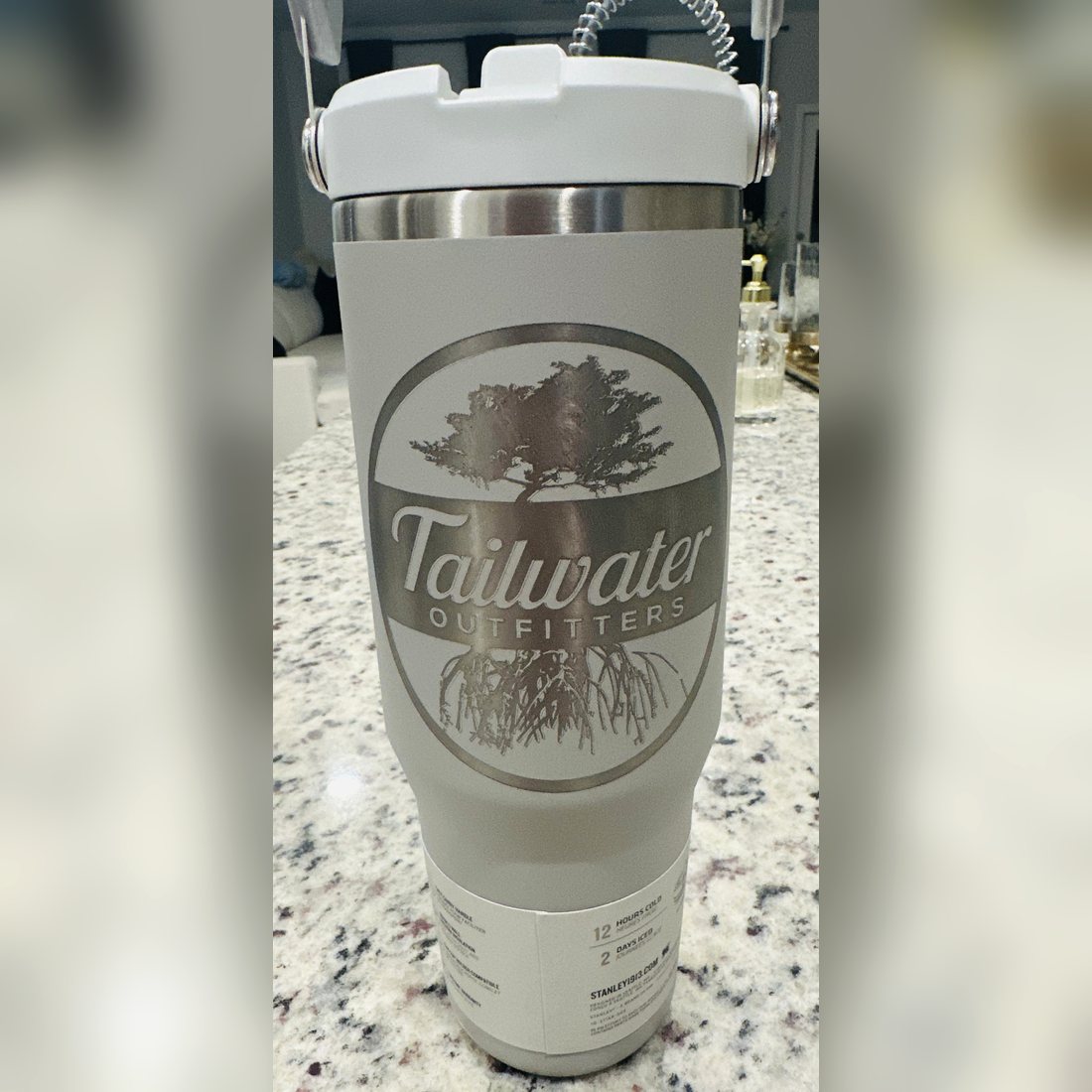 Tailwater Outfitters logo tumbler