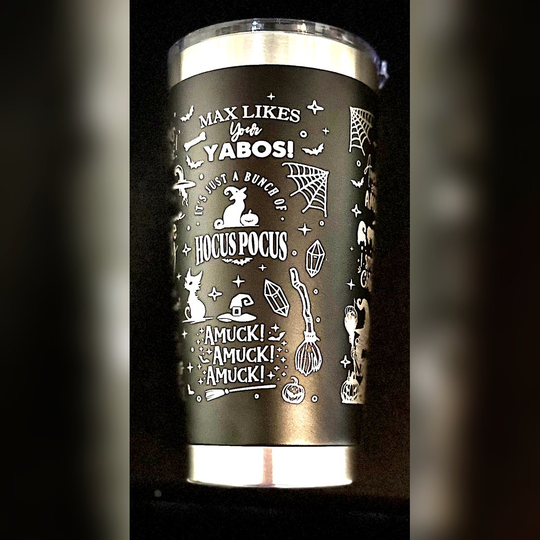 Hocus Pocus Halloween tumbler